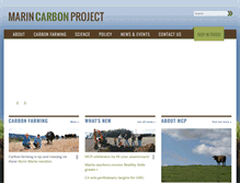 Tablet Screenshot of marincarbonproject.org